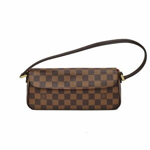 Louis Vuitton Recoleta One Shoulder Bag Brown